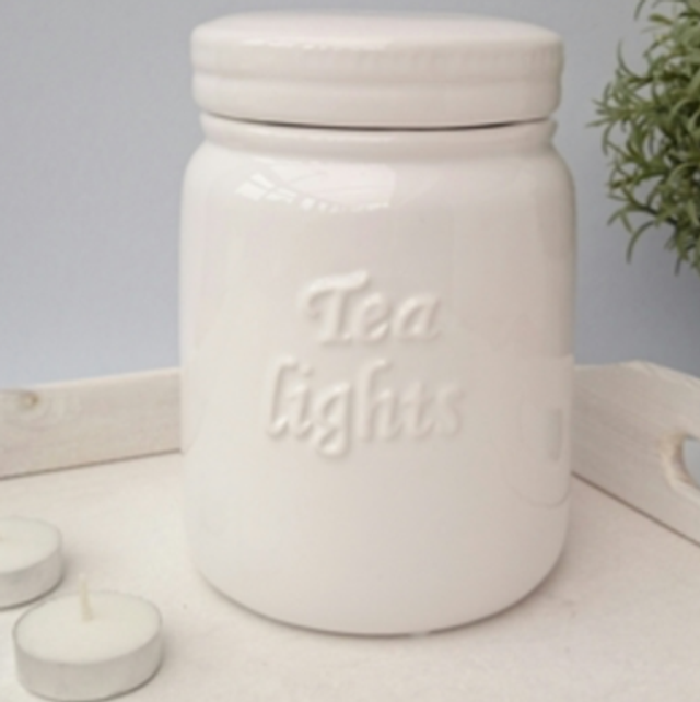 Tea-Light Storage Jar