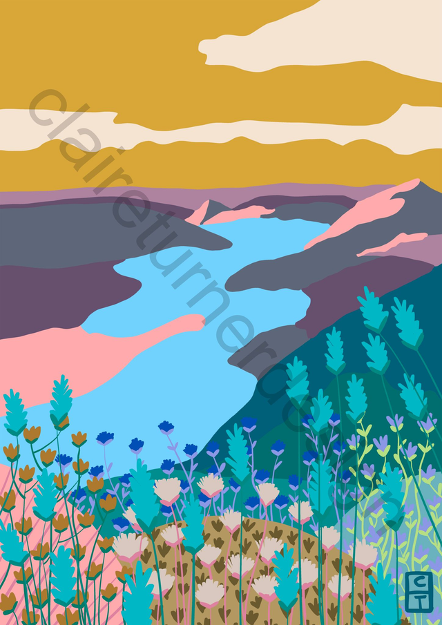 “Col de la Forclaz" Tirage Fine Art