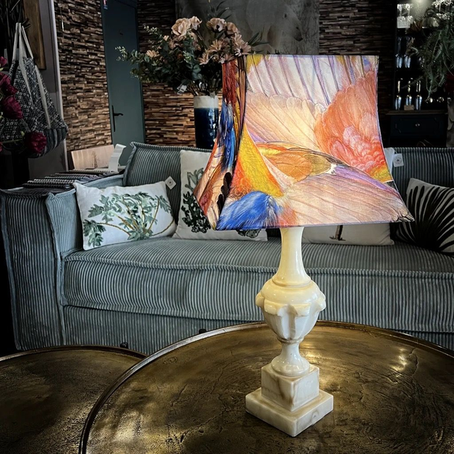 Abat jour pagode sans franges San Marco