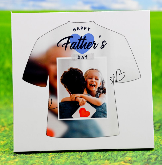 Quadretto T-shirt  15x15 da tavolo