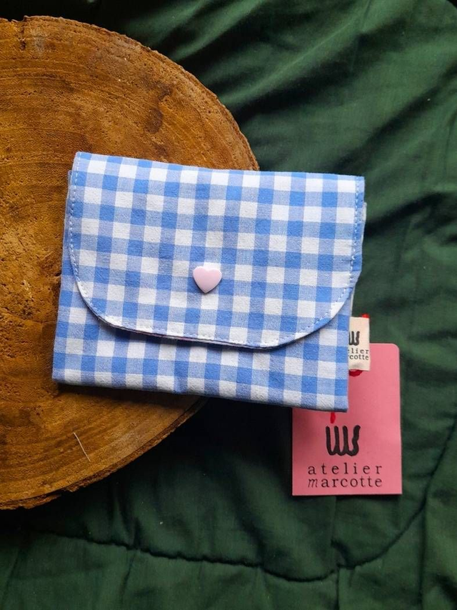 Porte-monnaie Mirabelle - 99% upcyclé, fabriqué en Occitanie