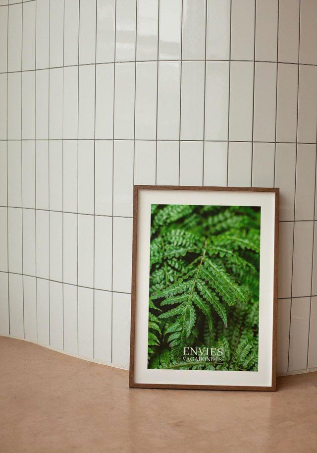 FOUGÈRES Affiche décorative