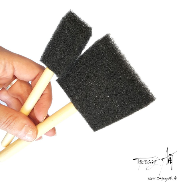 PINCEAU EPONGE MOUSSE - DARICE - AM037