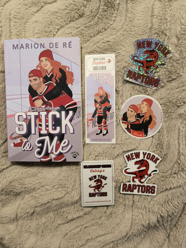 Stick to Me - Signed book + Swag pack