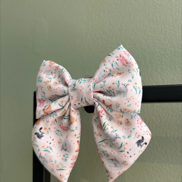Farmyard friends sailor bow tie 