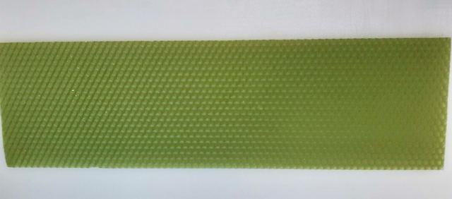 zelená mezistěna ze včelího vosku