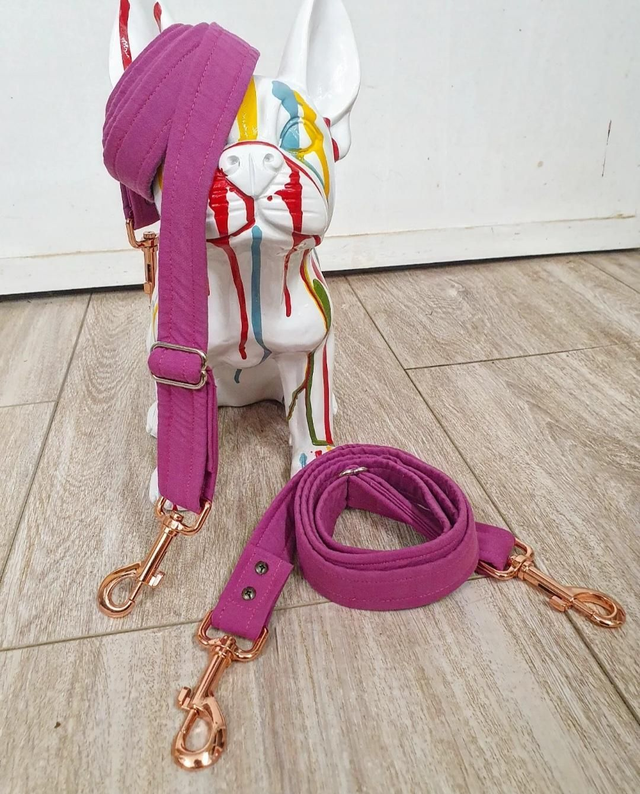 TIP_Laisse Réglable ◾️Fushia