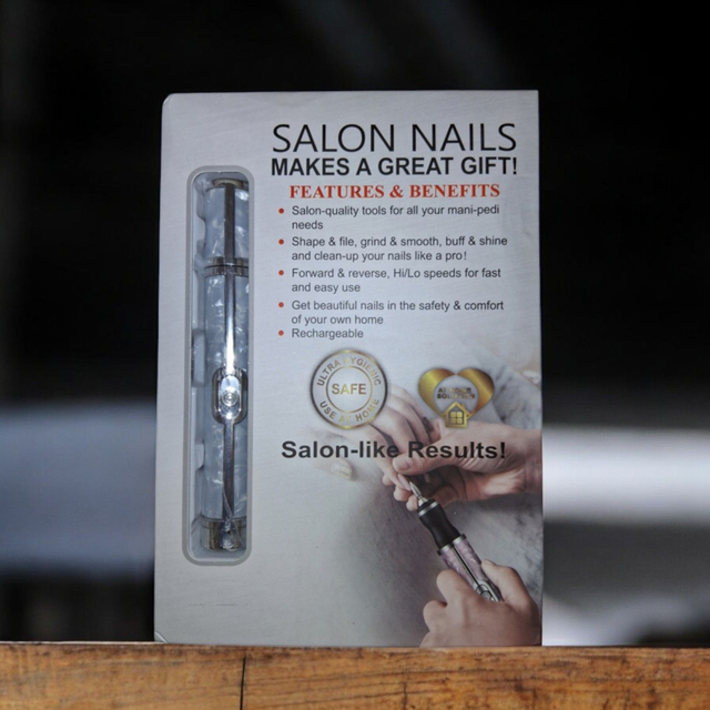 Manikürenset  14 Teile - mit Akku 