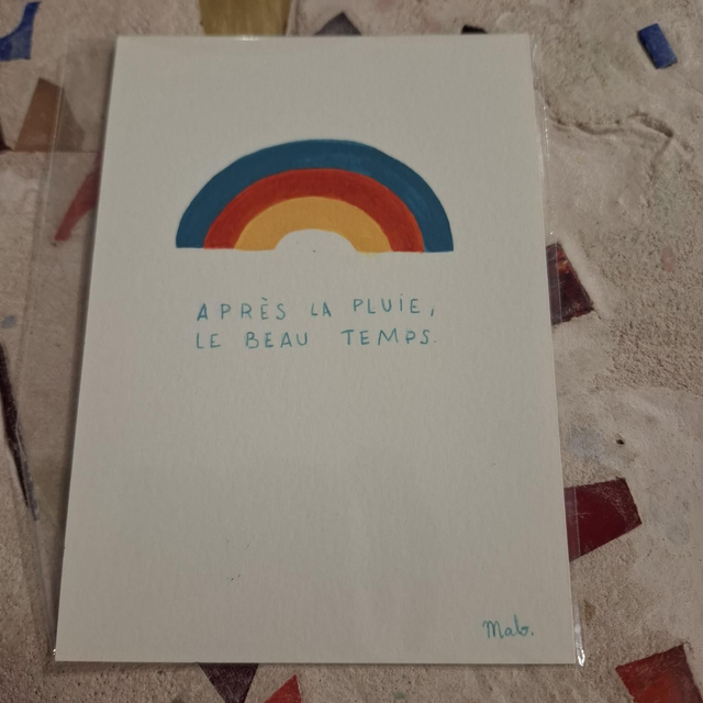 Mal25 A6 originale Pluie beau temps