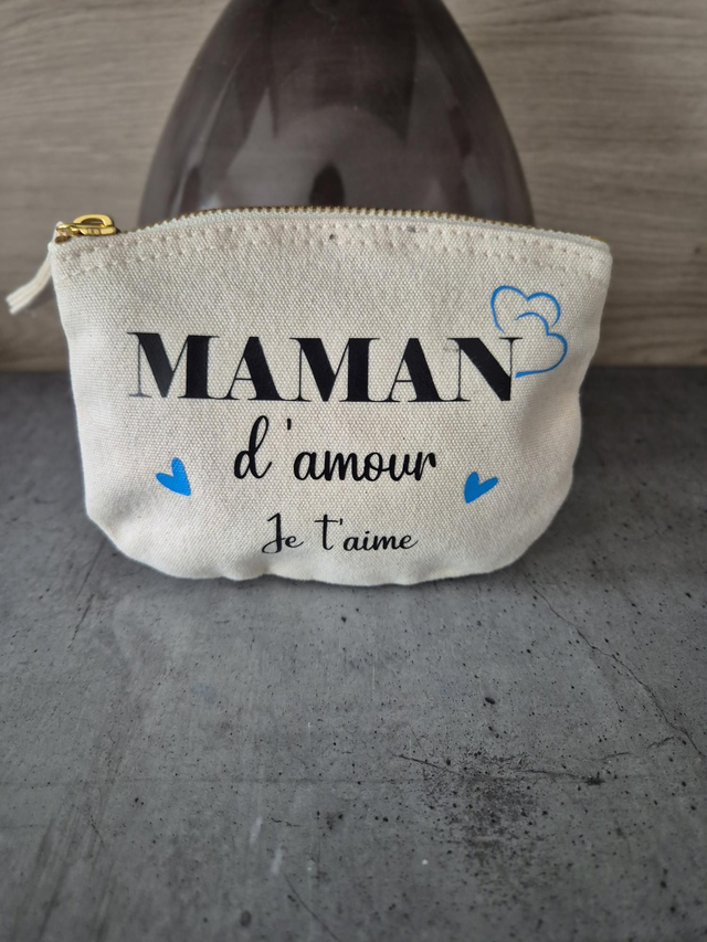 Porte monnaie &quot; Maman d’amour je taime&quot;