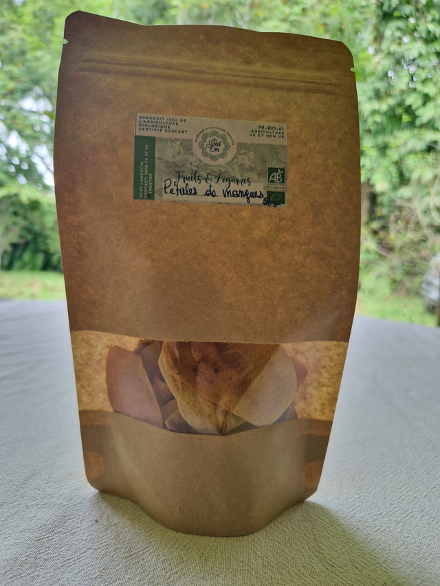 Pétales de mangue Bio - 50 g 