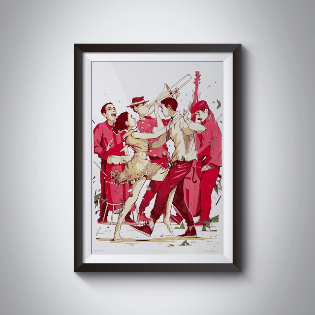 DIFUZ - Sérigraphie "Salsa"