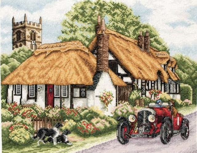 Tapestry Kit: The Village of Welford by Anchor