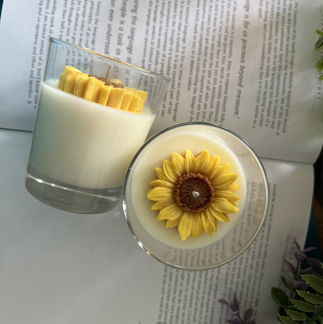 Sunflower jar 