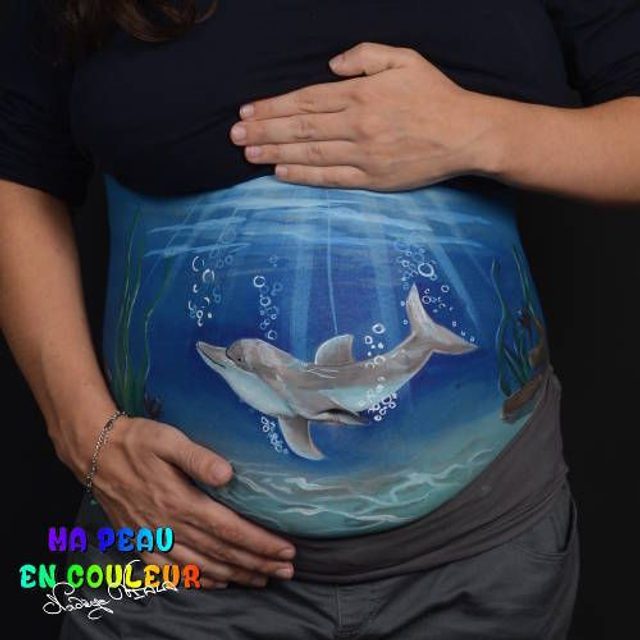 Belly Painting pour Future Maman