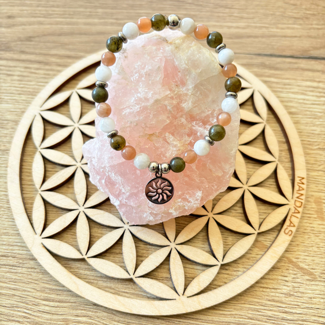 Bracelet personnalisé en Pierres Naturelles - Sur-Mesure