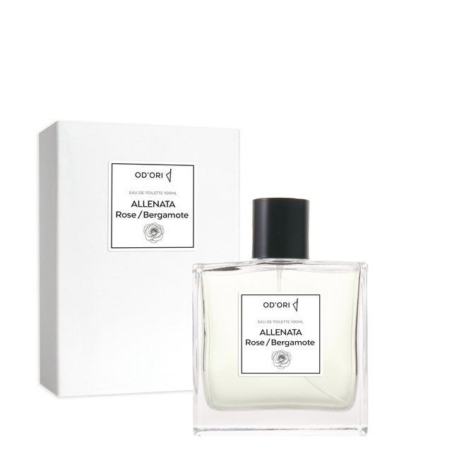 Eau de toilette 100ml - ALLENATA (Rose / Bergamote)