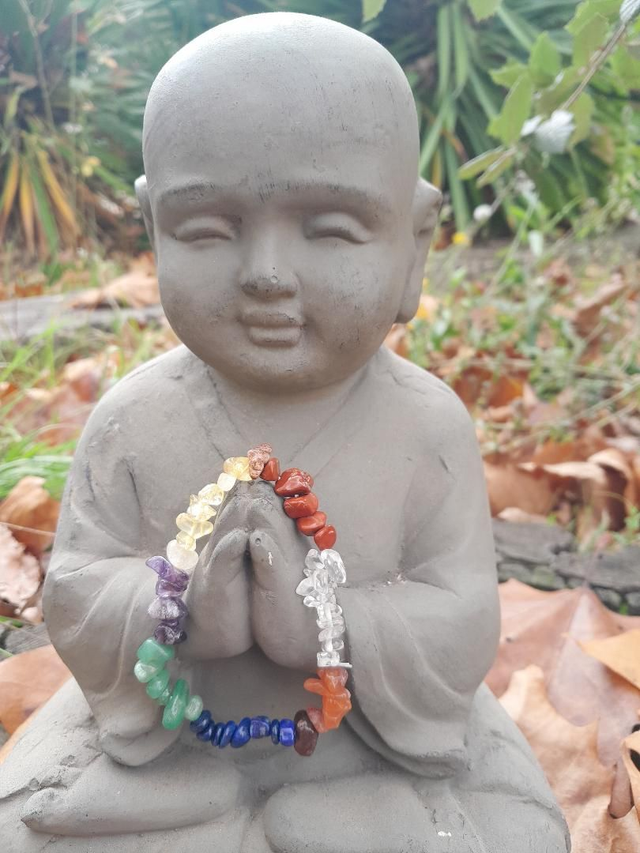 Bracelet baroque 7 chakras