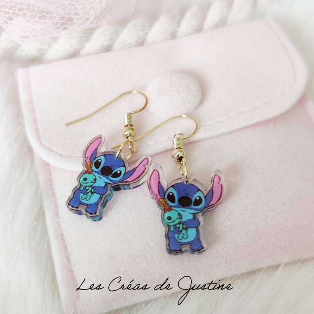 Boucles d&#039;oreilles Stitch 