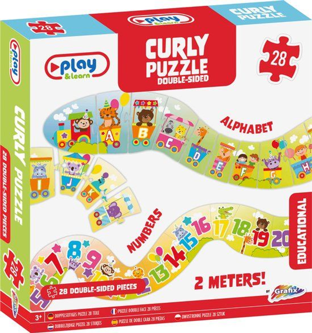 Curly puzzle 2 Meters