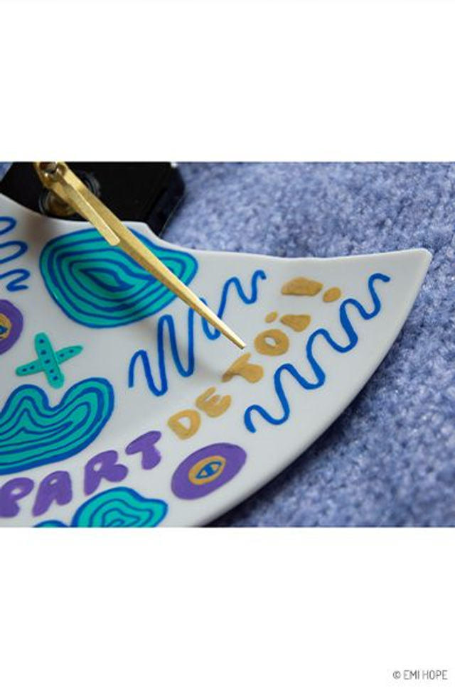 PENDULE GARDE TOUJOURS UNE PART DE TOI