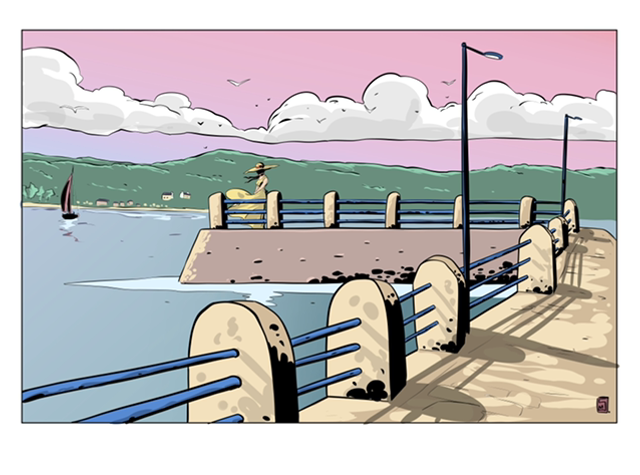 Locquire Souvenir au môle 