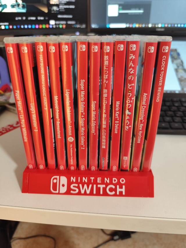 Rangement jeu Switch 1 / Switch 2