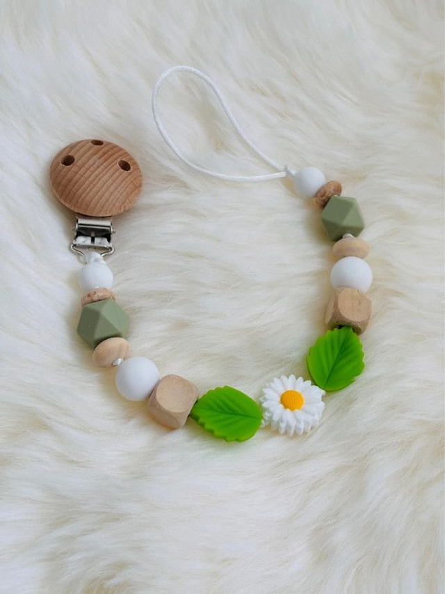 Attache tetine Fleur 🌼