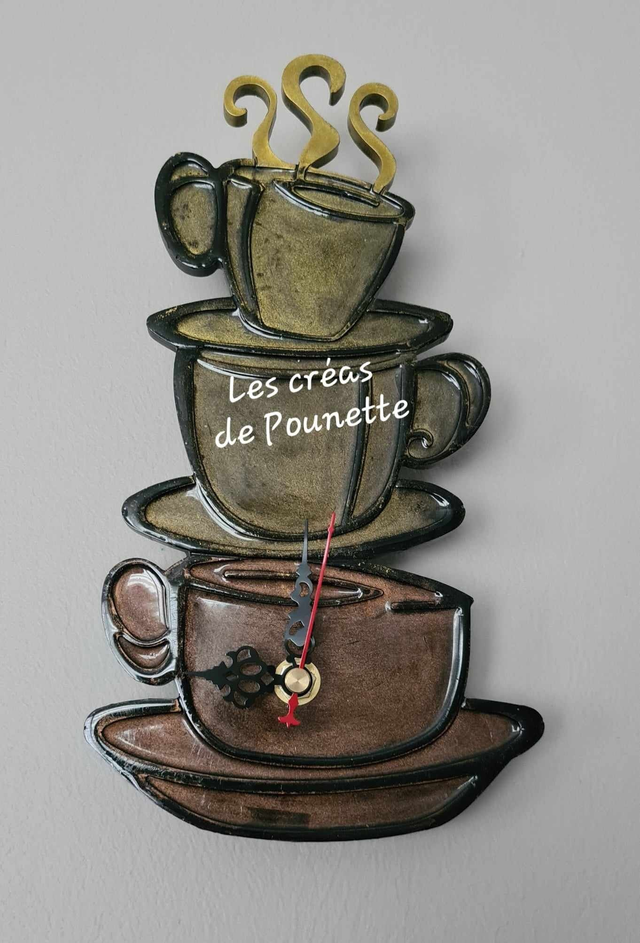 Horloge 3 tasses