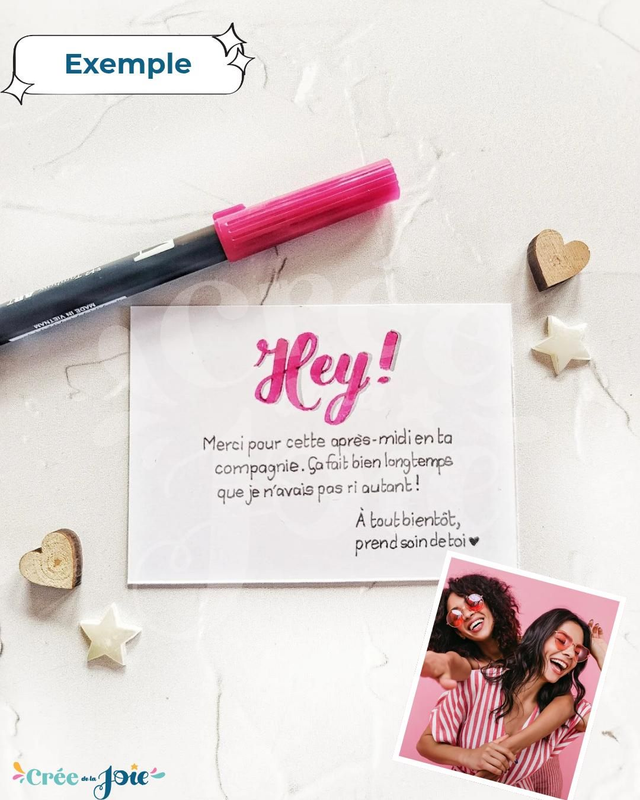 Votre mot unique et personnalisé (format A7)