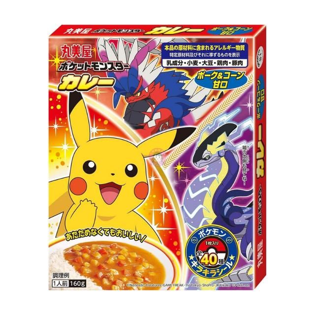 丸美屋 Marumiya Pokemon Instant Curry Pork &amp; Corn