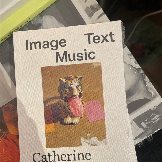 Image Music Text Catherine Taylor