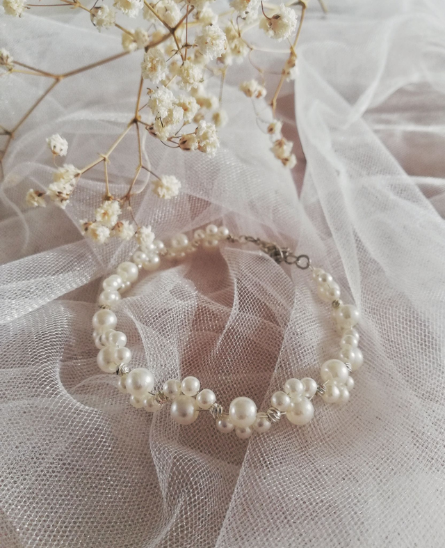 Bracelet en perles Eléanore