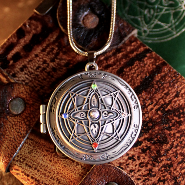 Elemental Compass Locket