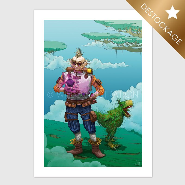 Gallenbworf et ses poussins