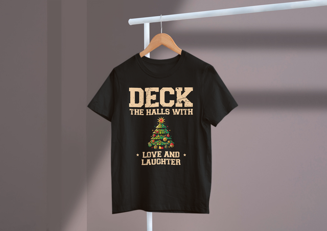 Deck the halls with love and laughter, Holiday Decorations. Schmücken Sie die Hallen mit Liebe und Lachen, Weihnachtsdekorationen