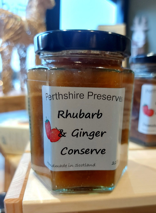 Rhubarb &amp; Ginger Conserve - Perthshire Preserves