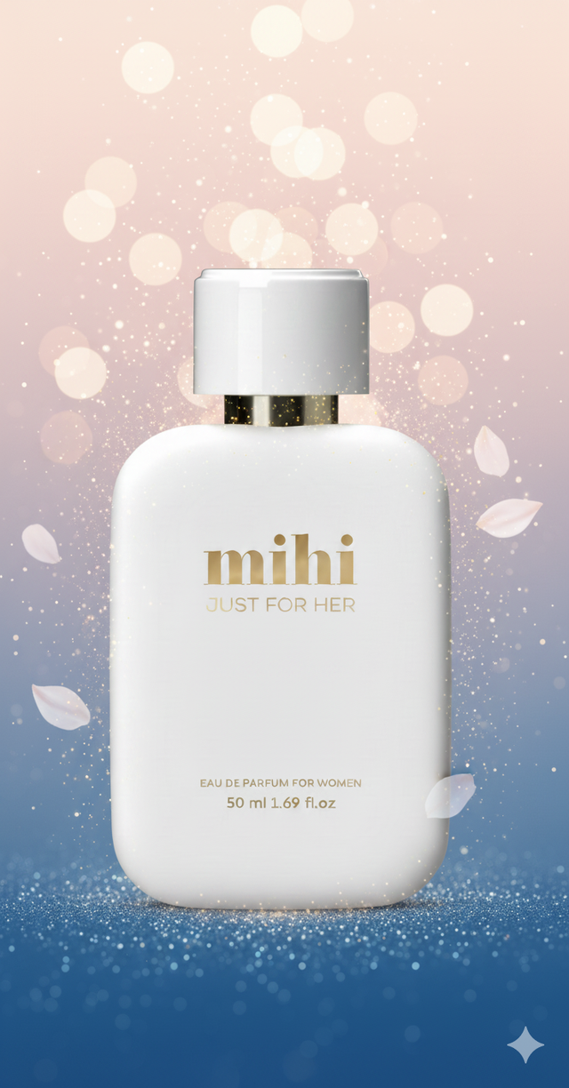 Eau de parfum Just For Her 50 ml Ambré Floral (Mihi)