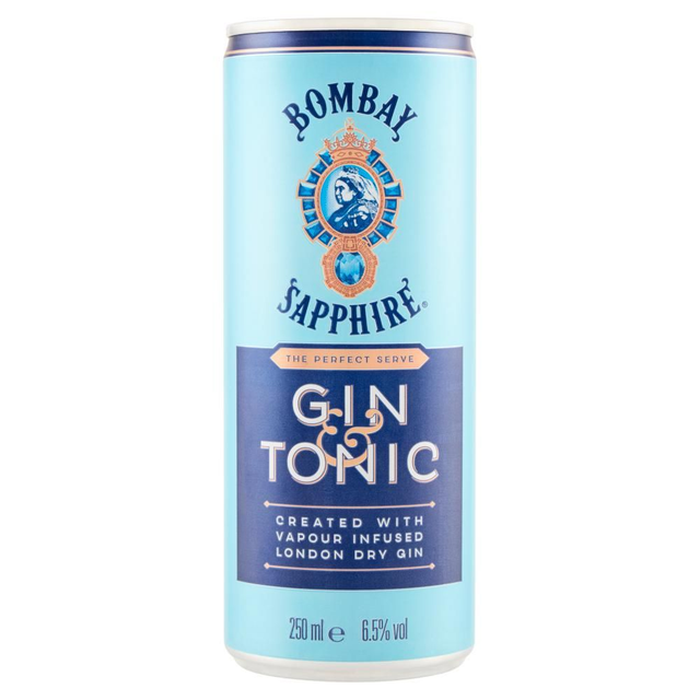  BOMBAY SAPPHIRE GIN &amp; TONIC
