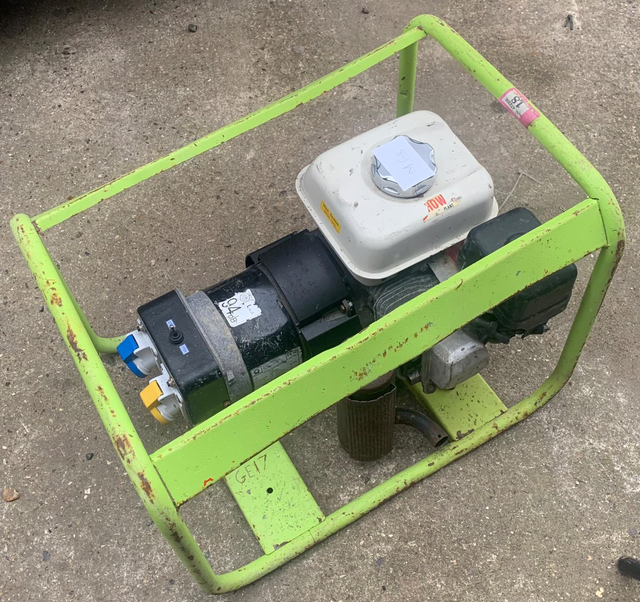 Sold - Honda GX160 Generator(220V)  - M68 - currently working 