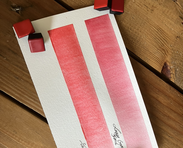 Laque garance Clair et Foncé 