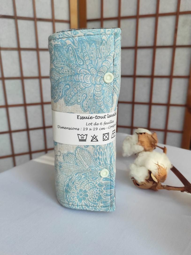 Rouleau d'essuie-tout lavable 