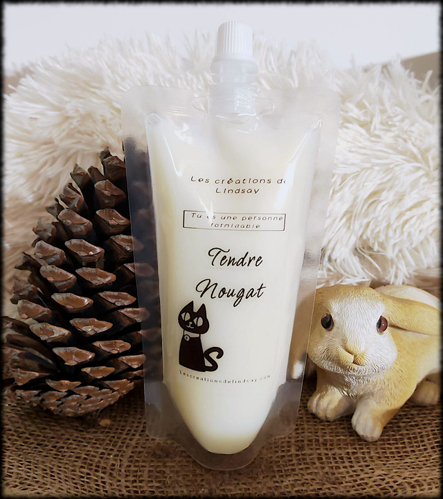 Fondant parfumé compressible Tendre nougat - Squeezable wax 