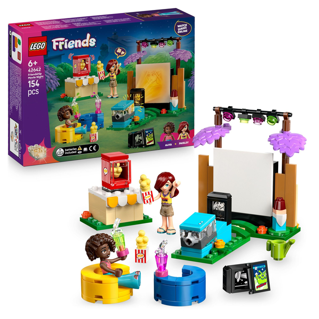 LEGO 42642 Friends Filmabend mit Freunden