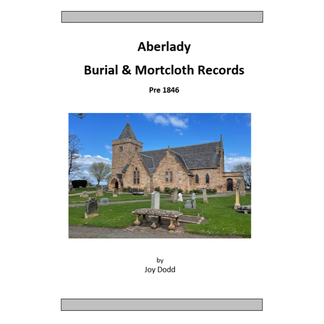 Aberlady Burial &amp; Mortcloth Records (pre 1846)