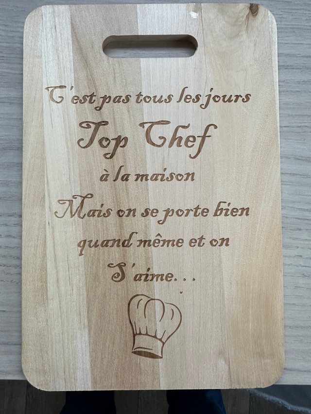 Planche Top Chef
