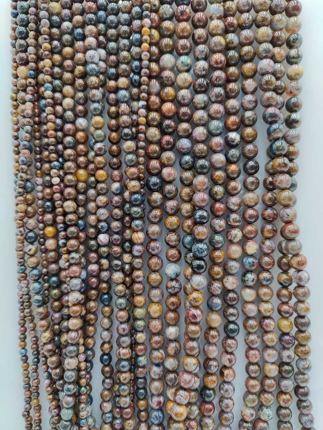Pietersite Africaine - Perles polies