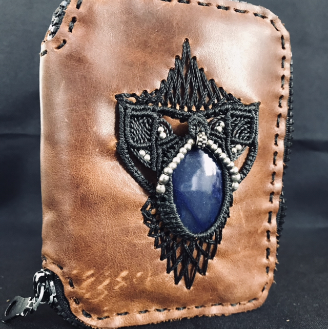 Porte feuille sodalite