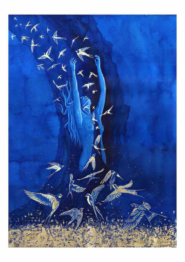 Fine art print "Dissolving into the Everything"