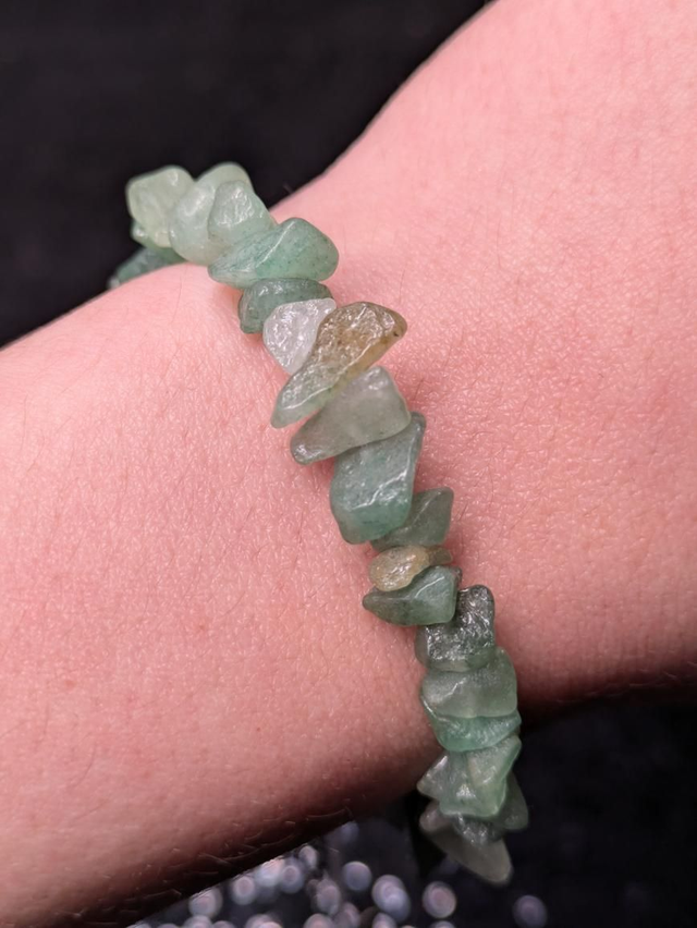 Bracelet aventurine baroque 